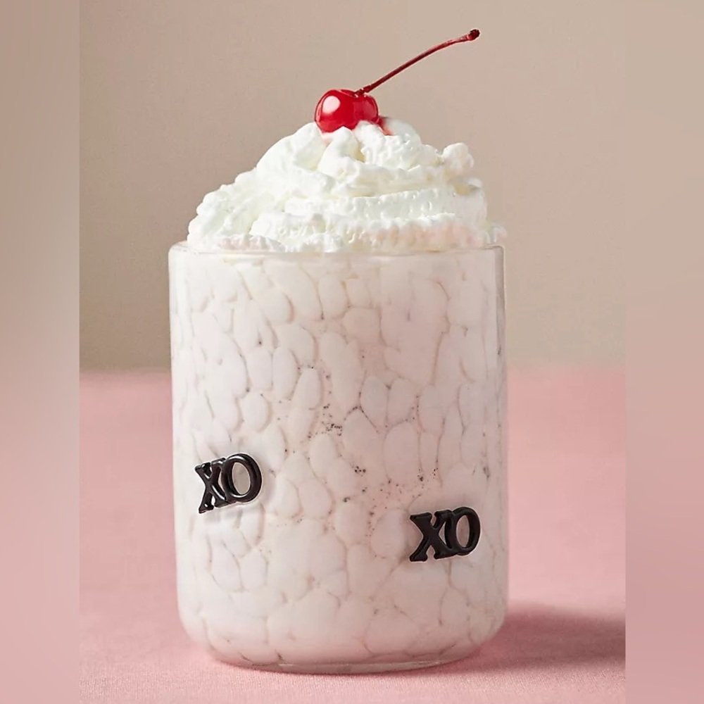 Anthropologie Valentine Icon Juice Glass